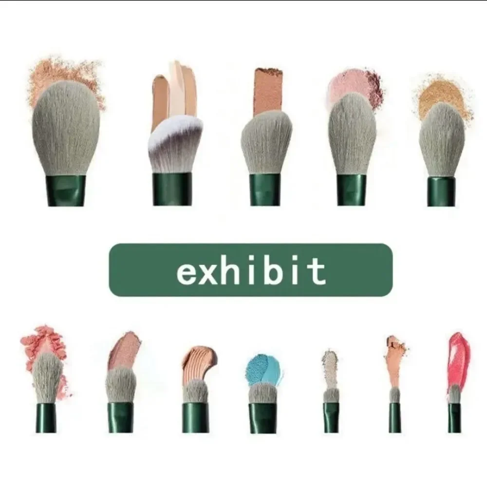 Makeup Brush Kit 13 Brushes with Velour Pouch